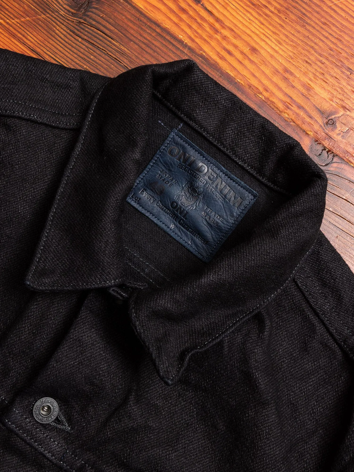 02527P-AIZ "Aizumi x Black Secret" 20oz Selvedge Denim Jacket