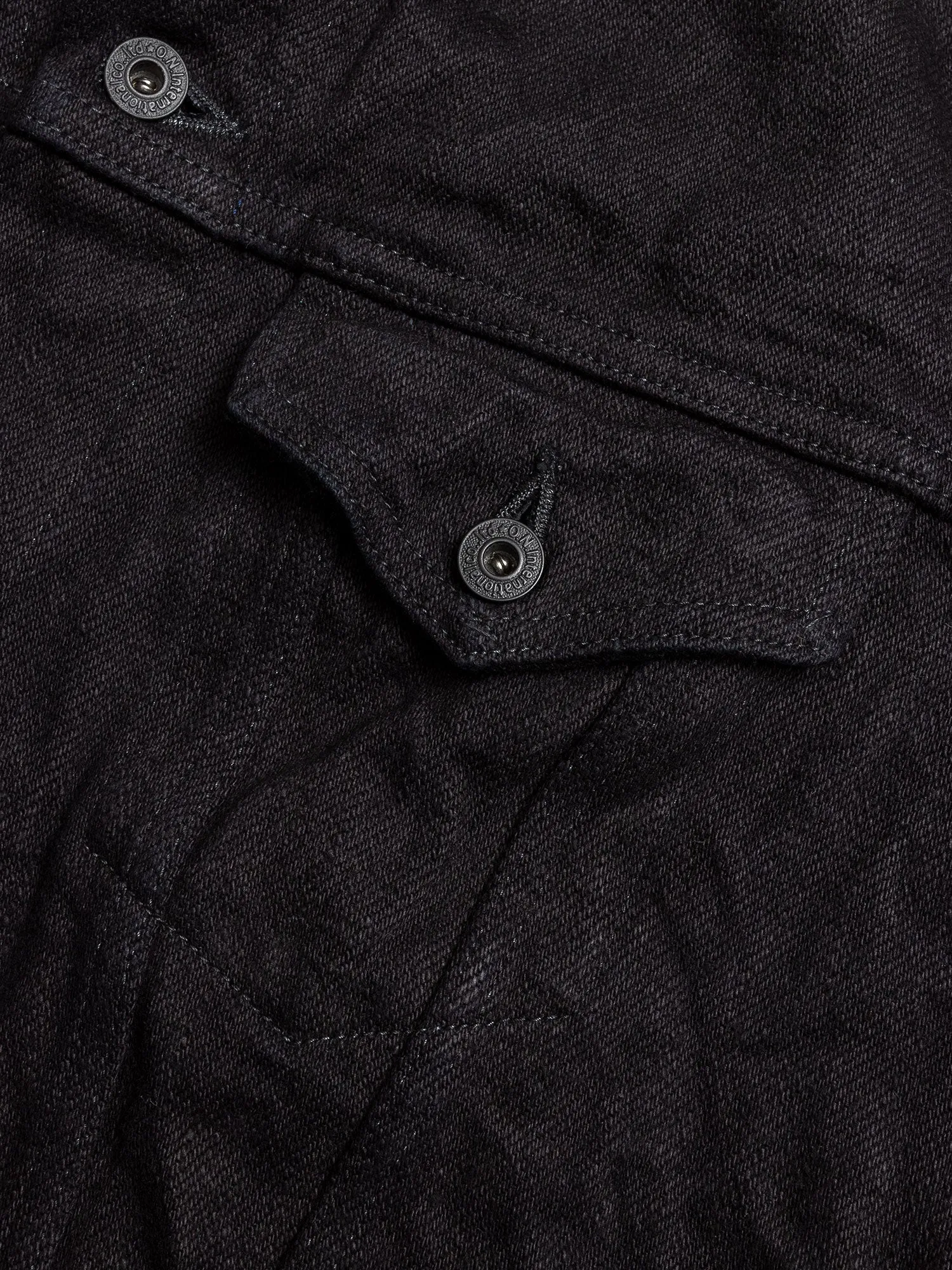 02527P-AIZ "Aizumi x Black Secret" 20oz Selvedge Denim Jacket