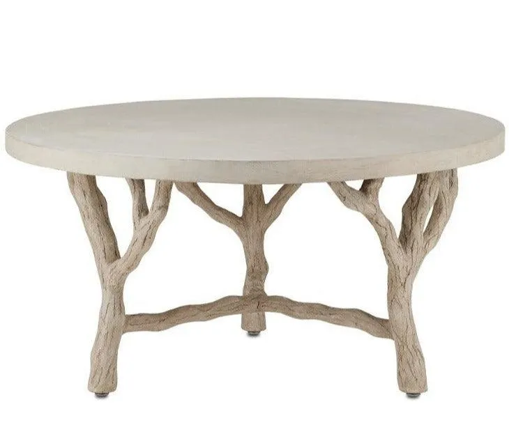 Beaujon French Faux Bois Coffee Table