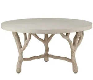 Beaujon French Faux Bois Coffee Table