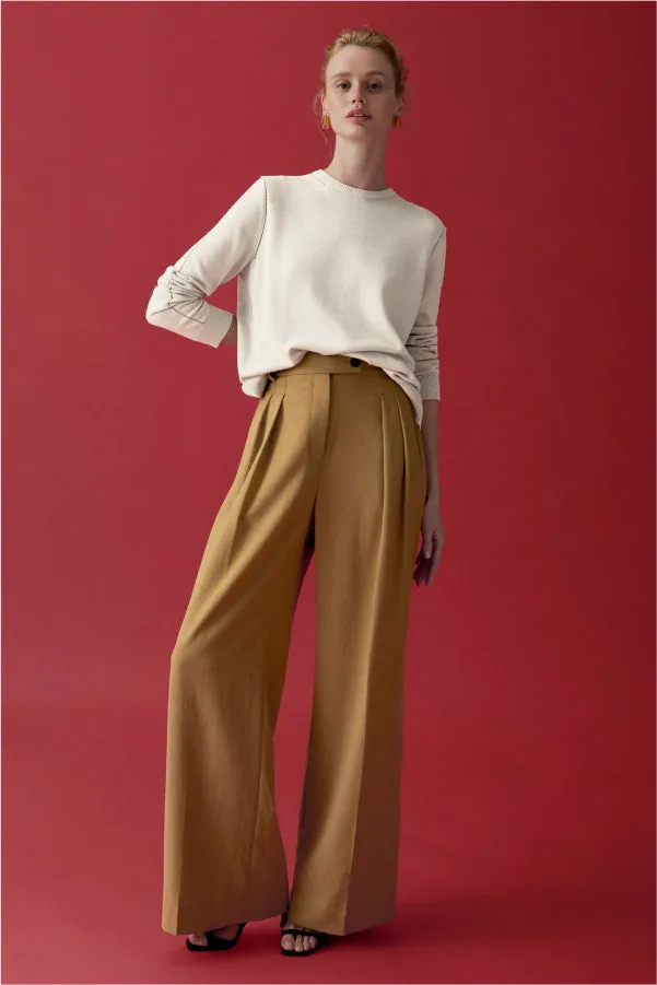 Bia Pant - Air Twill :: Macaroon