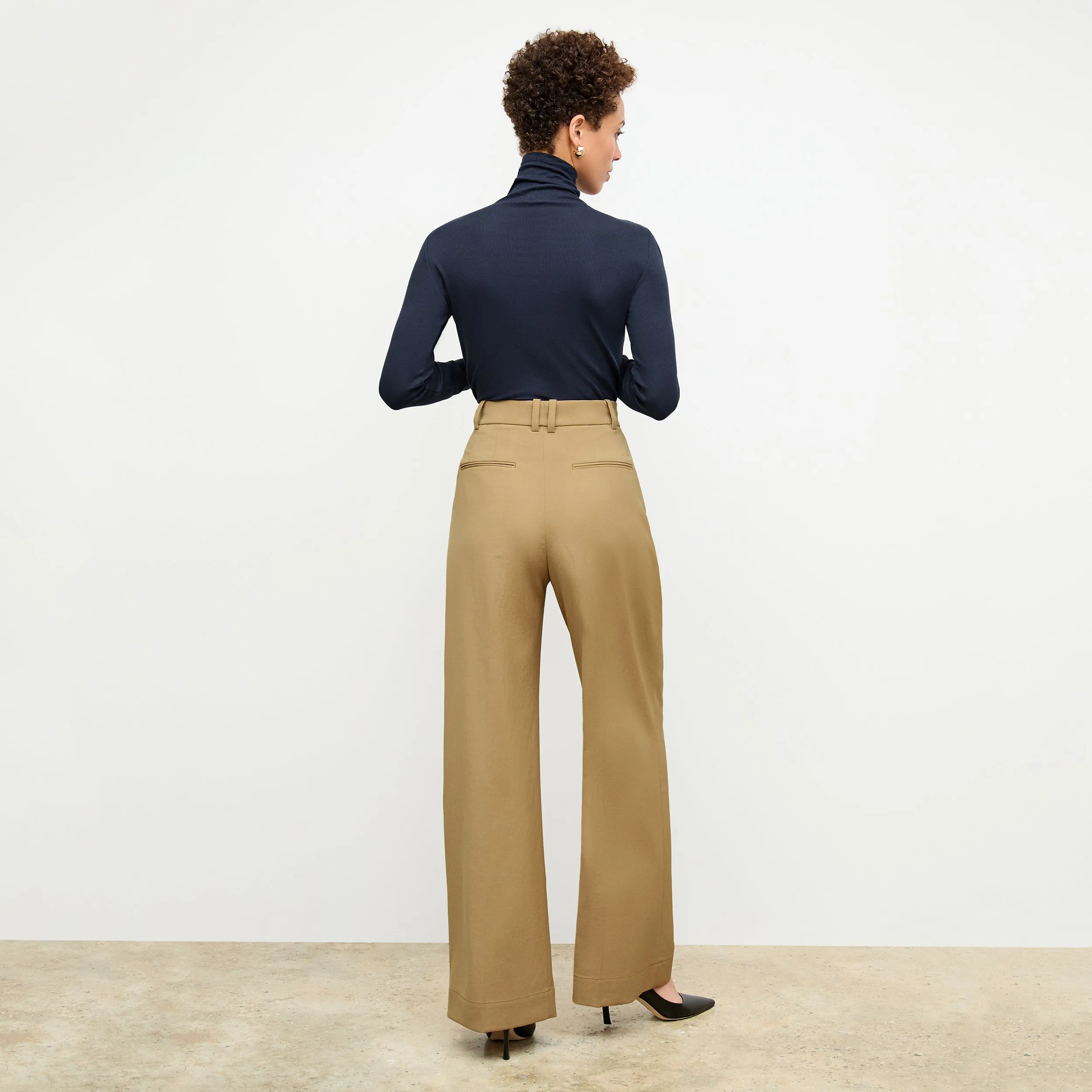 Bia Pant - Air Twill :: Macaroon