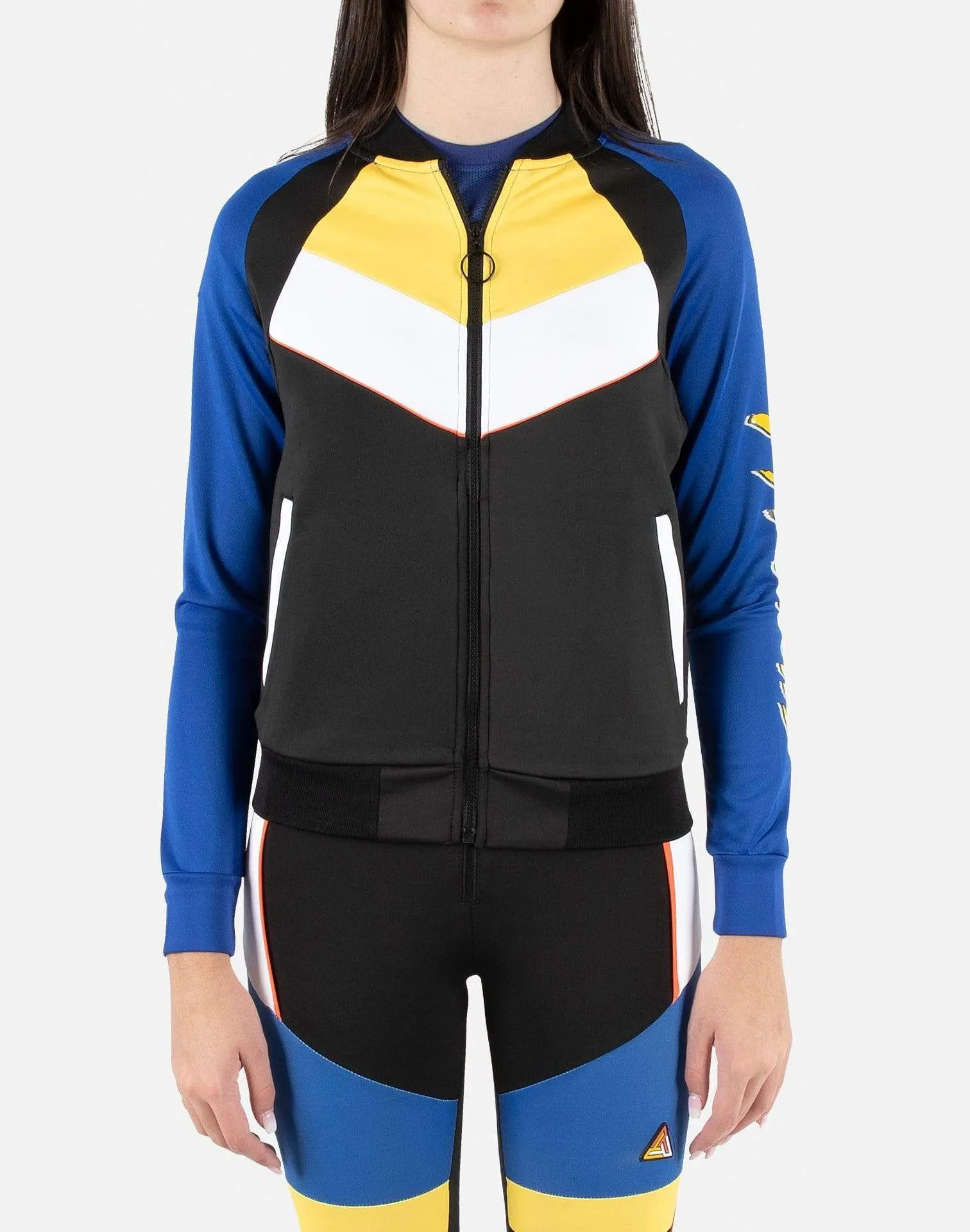 Black Pyramid MOTO COLORBLOCK TRACK JACKET