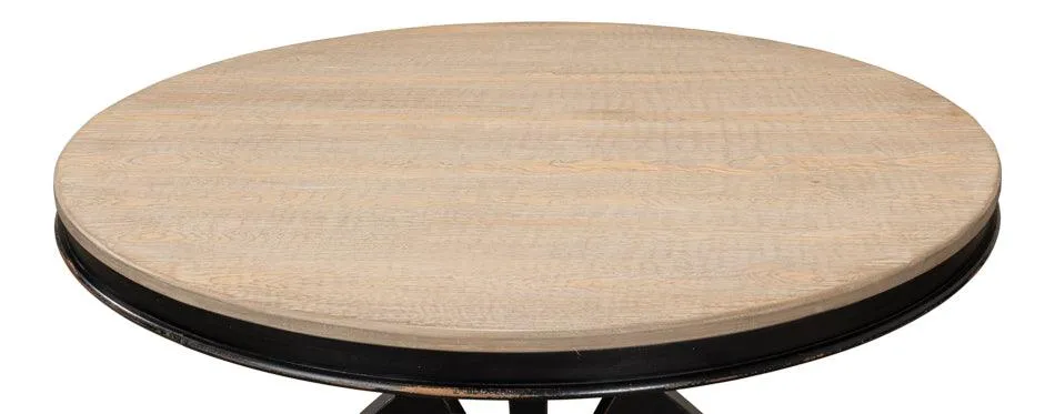 Black Sincerity Round Dining Table