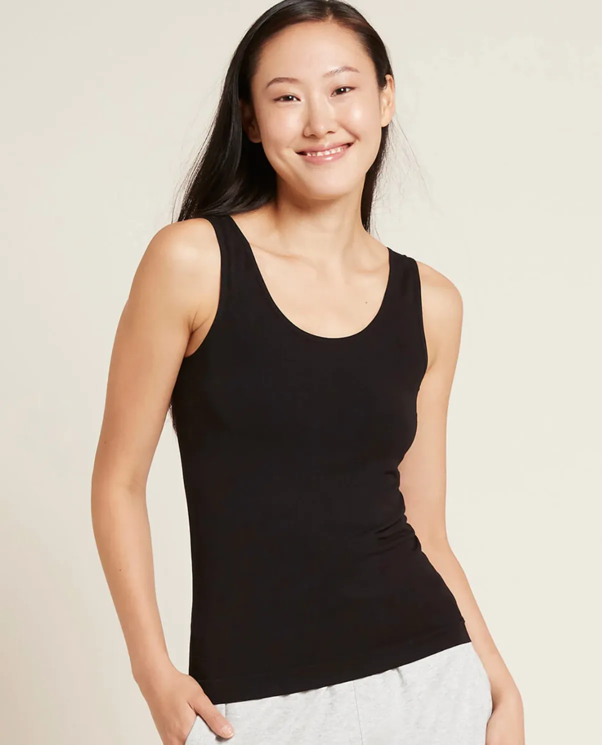 Black Tank Top BY BOODY