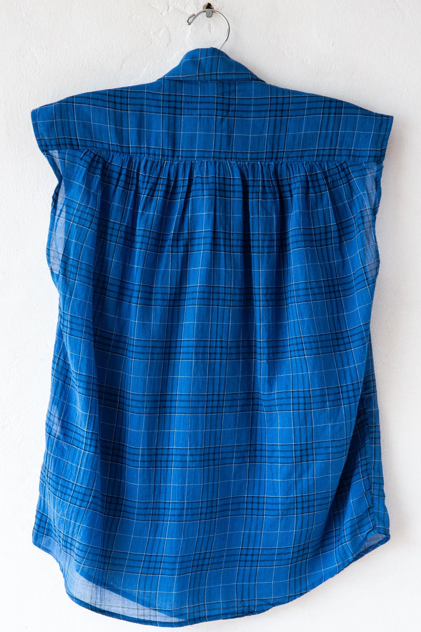 Chimia S/L Plaid Top