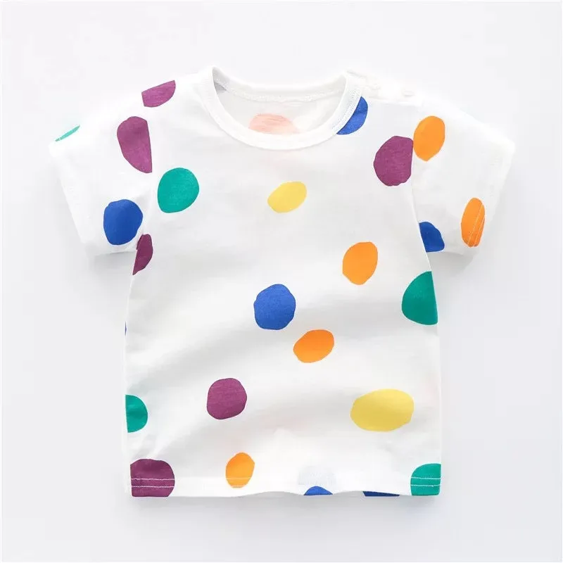 Cotton t-shirts for babies and children