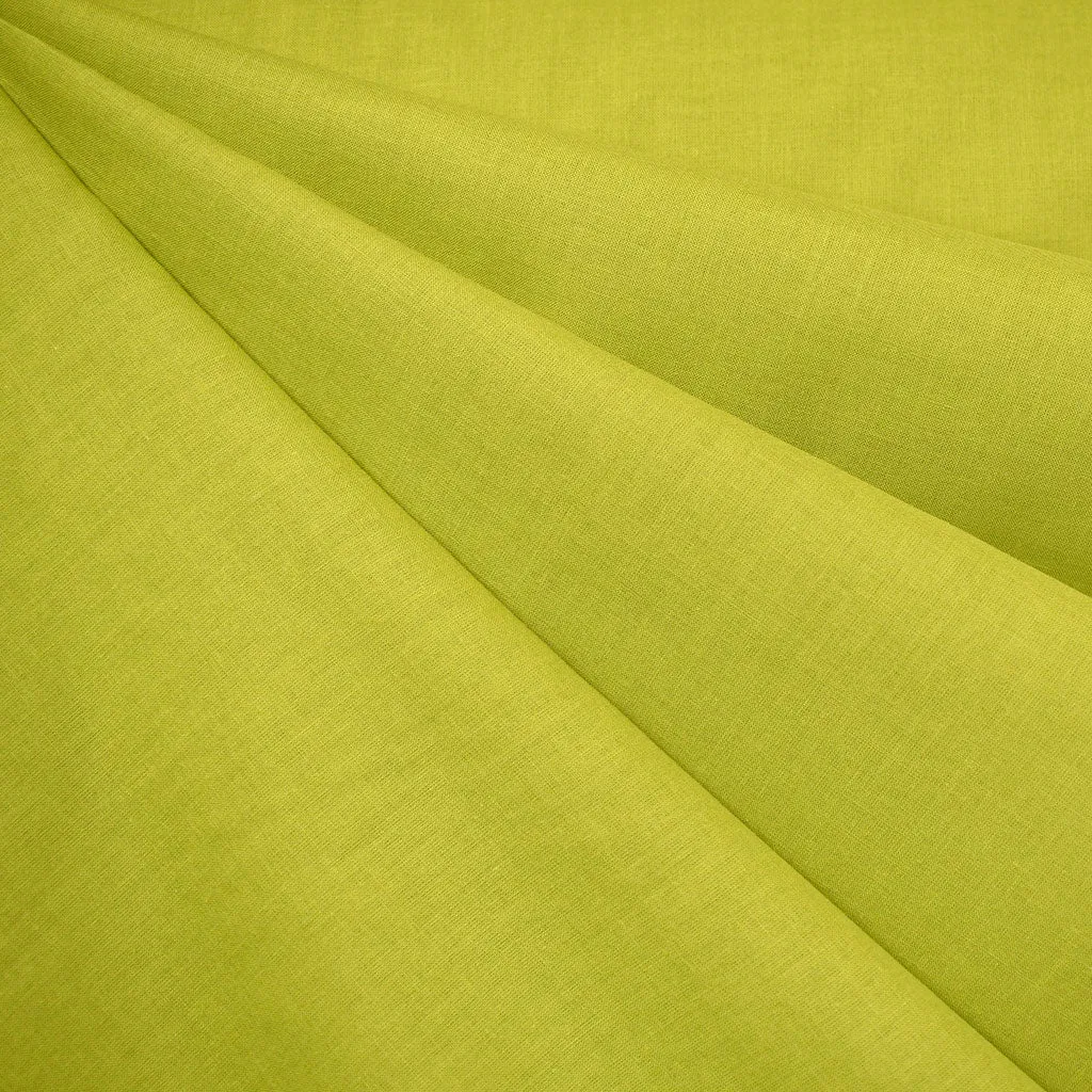 Cotton Voile Solid Lime