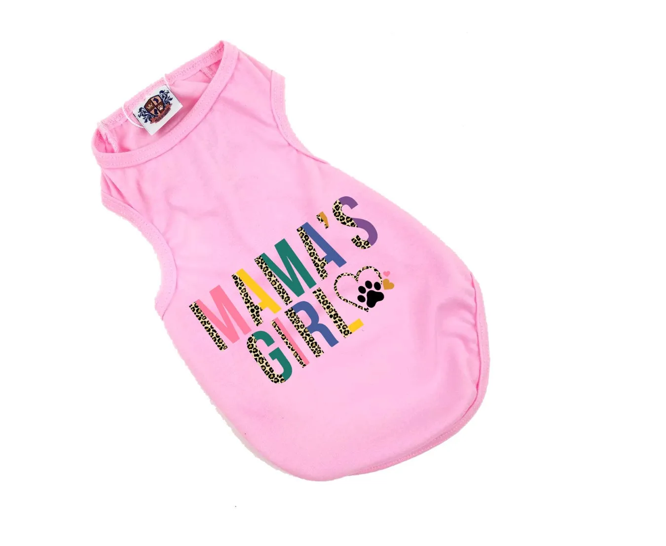 Dog Shirt | Mama's Girl Leopard