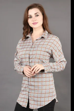 Grey Checked Shirt