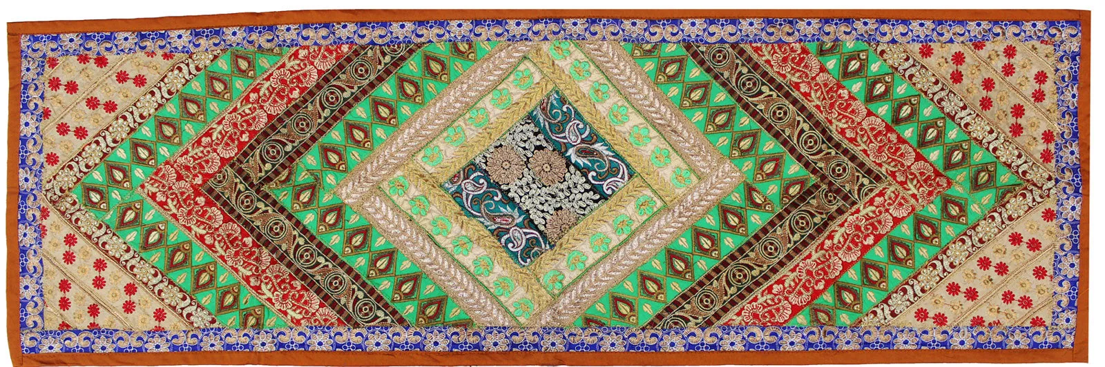 Handmade Runner India Decor Indian Wall Hanging Tapestry (59 x 19 inches)