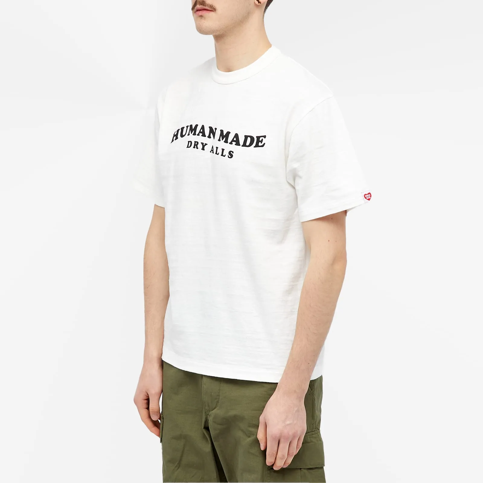 Human Made White Duck Back Graphic T-Shirt - Stylish Casual Wear