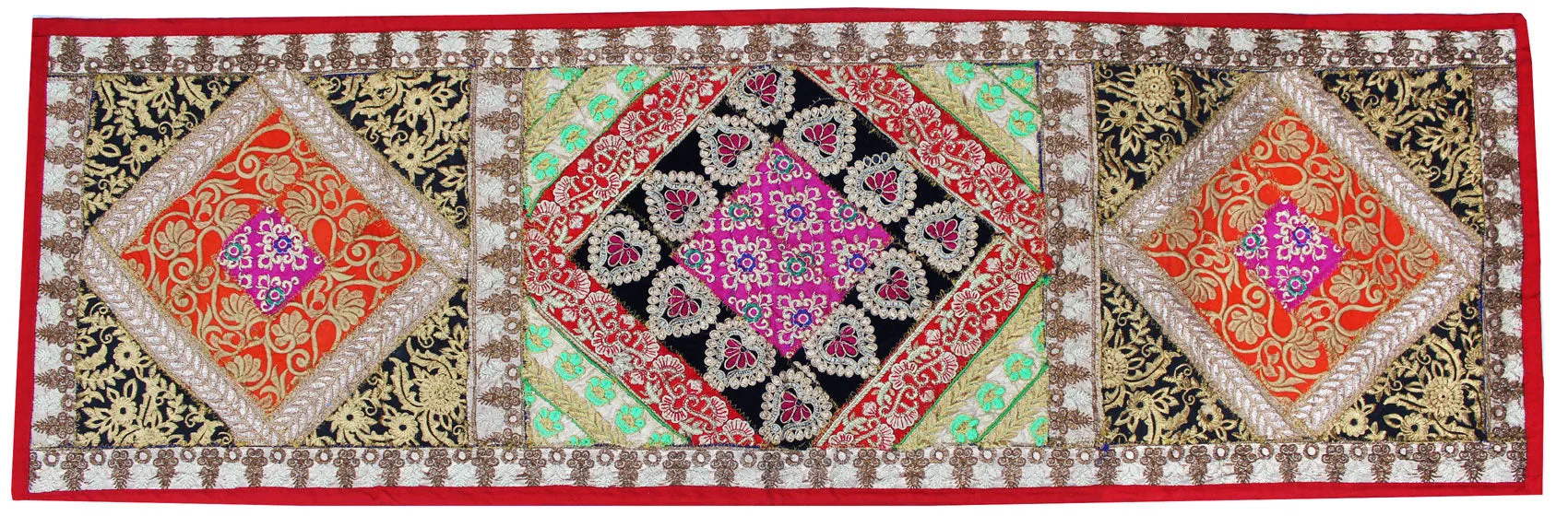 India Decor Handmade Indian Wall Hanging Runner Tapestry (59 x 19 inches)