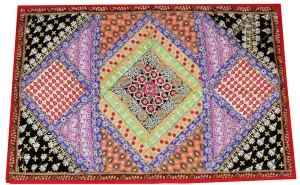 Indian Wall Hanging Tapestry Handmade Ethnic India Decor (60 x 39 inches)