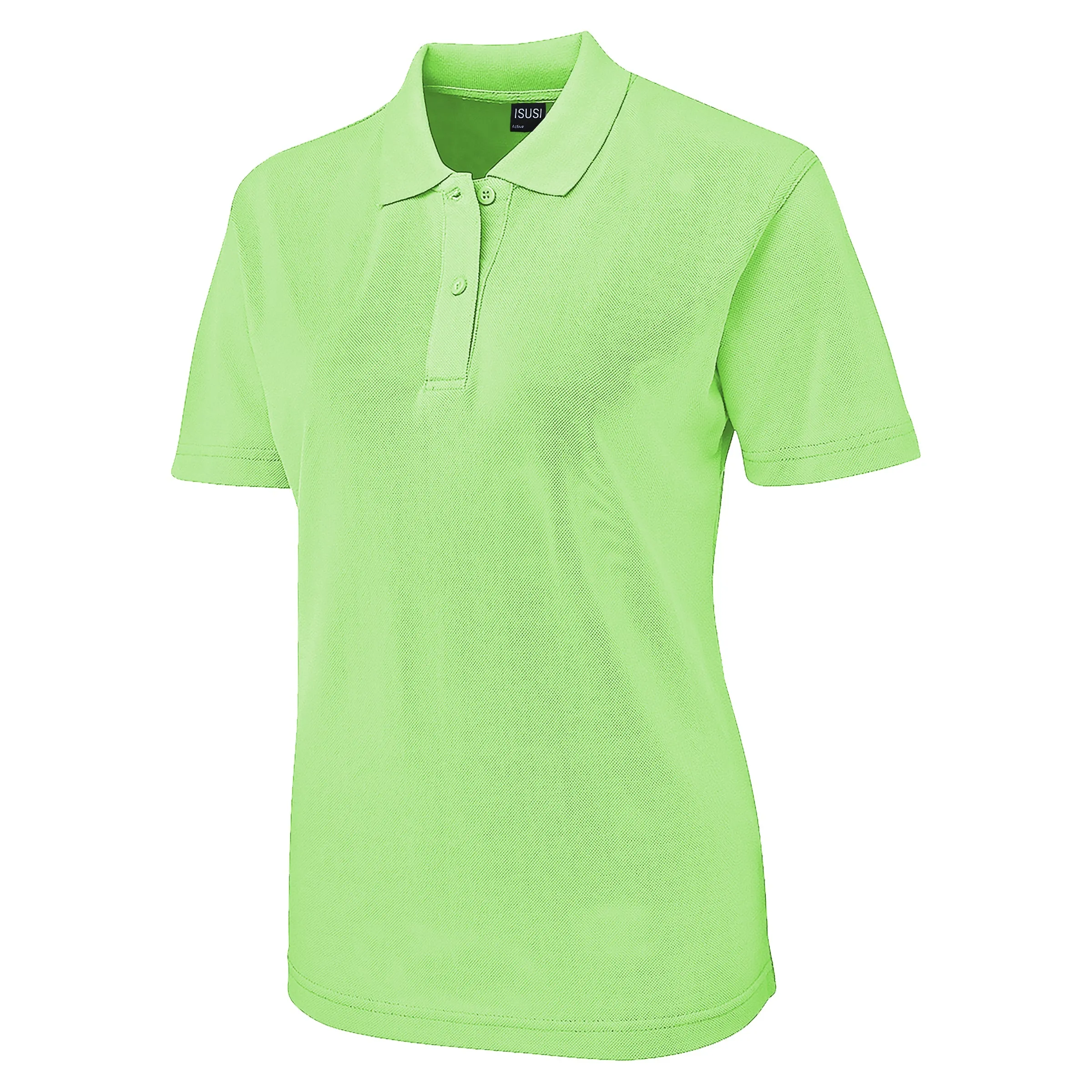 ISUSI Everyday Ladies Polo Shirts, Cotton Blend, UPF 30 