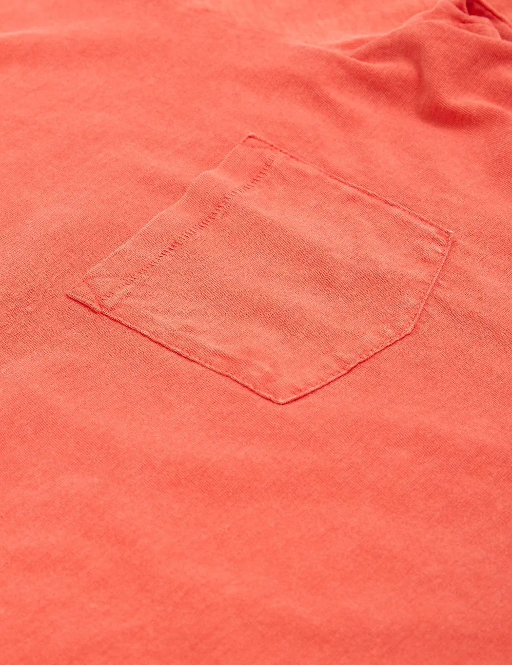 Lee Pocket T-Shirt - Faded Red