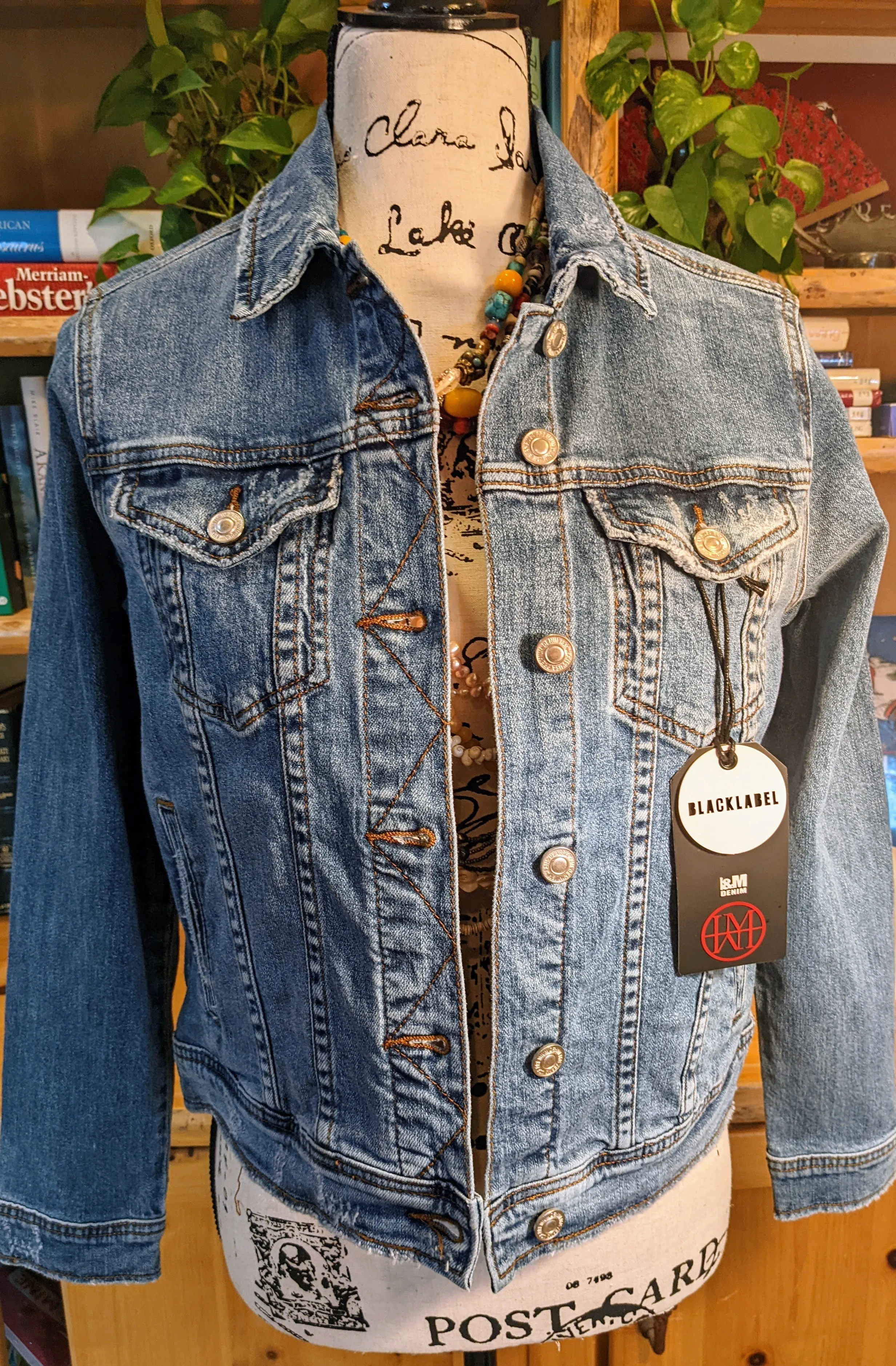 Lipstick Cowgirl Collection | We Stick Together Vintage Jean Jacket