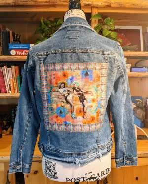 Lipstick Cowgirl Collection | We Stick Together Vintage Jean Jacket