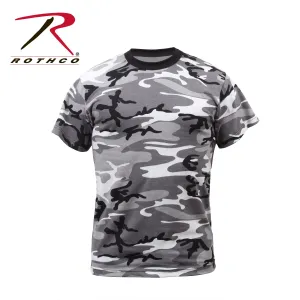 MEN'S COLORED CAMO T-SHIRT - URBAN CAMO