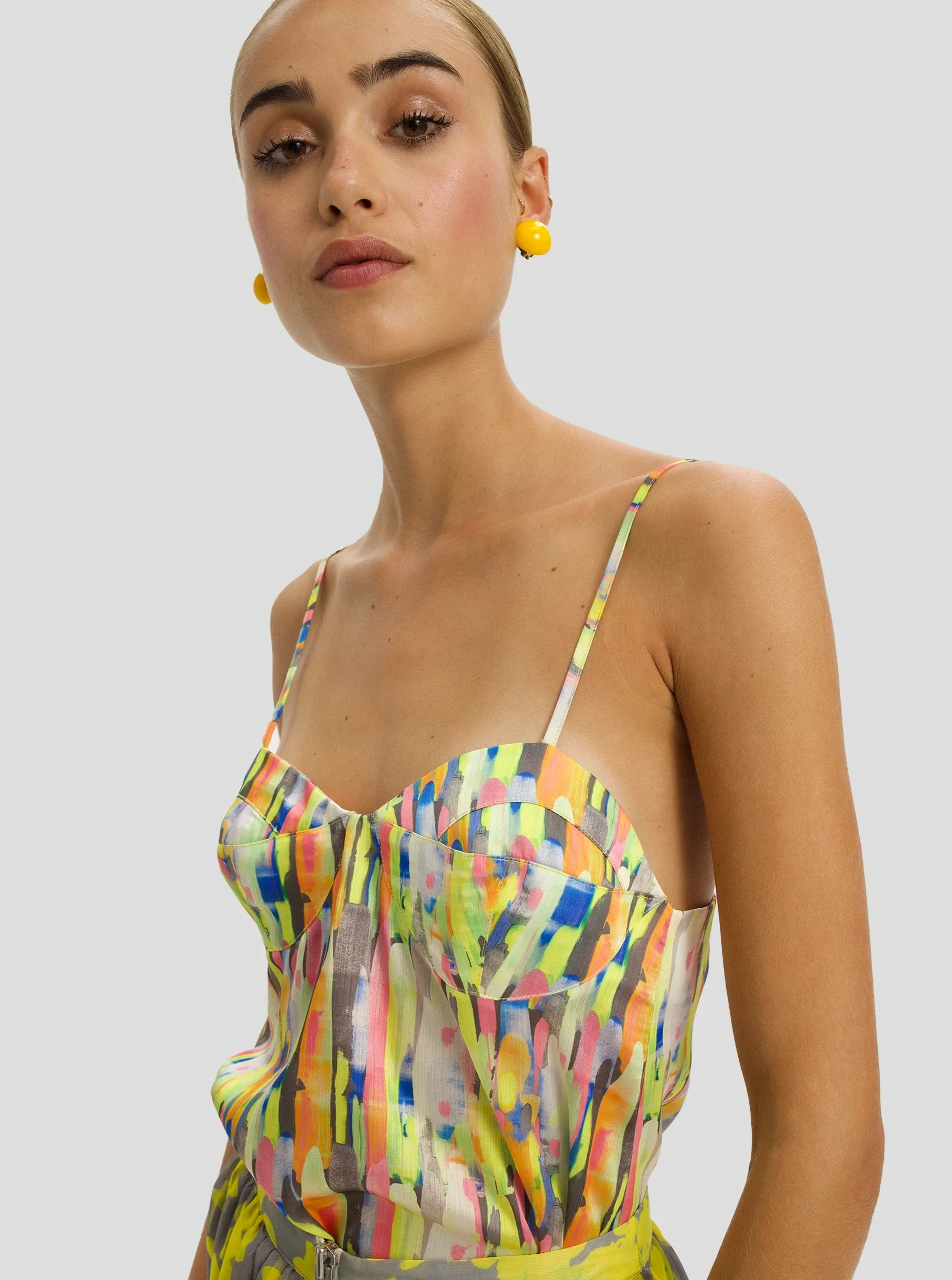 Nelson Top in Poolside Print