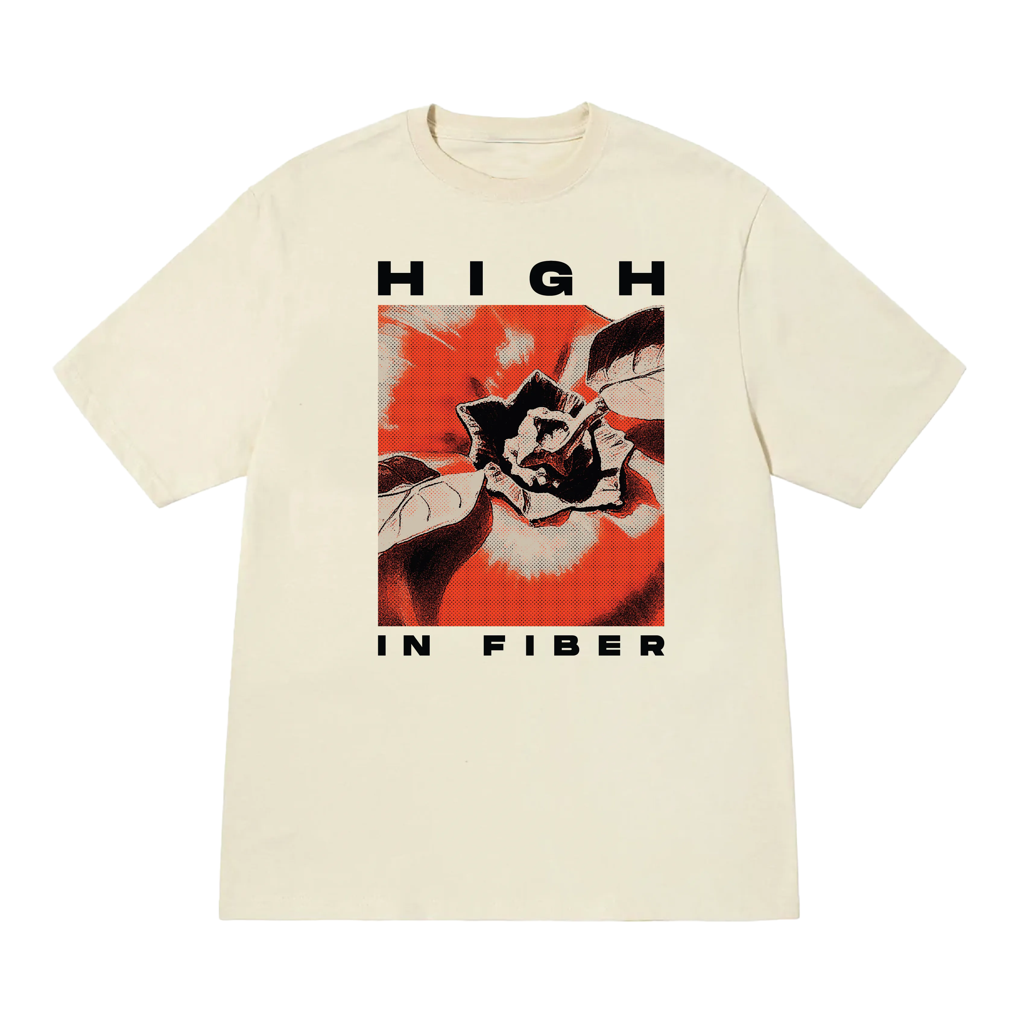 Persimmon high in fiber Tee