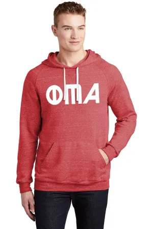 Retro French Terry Hooded Sweatshirt