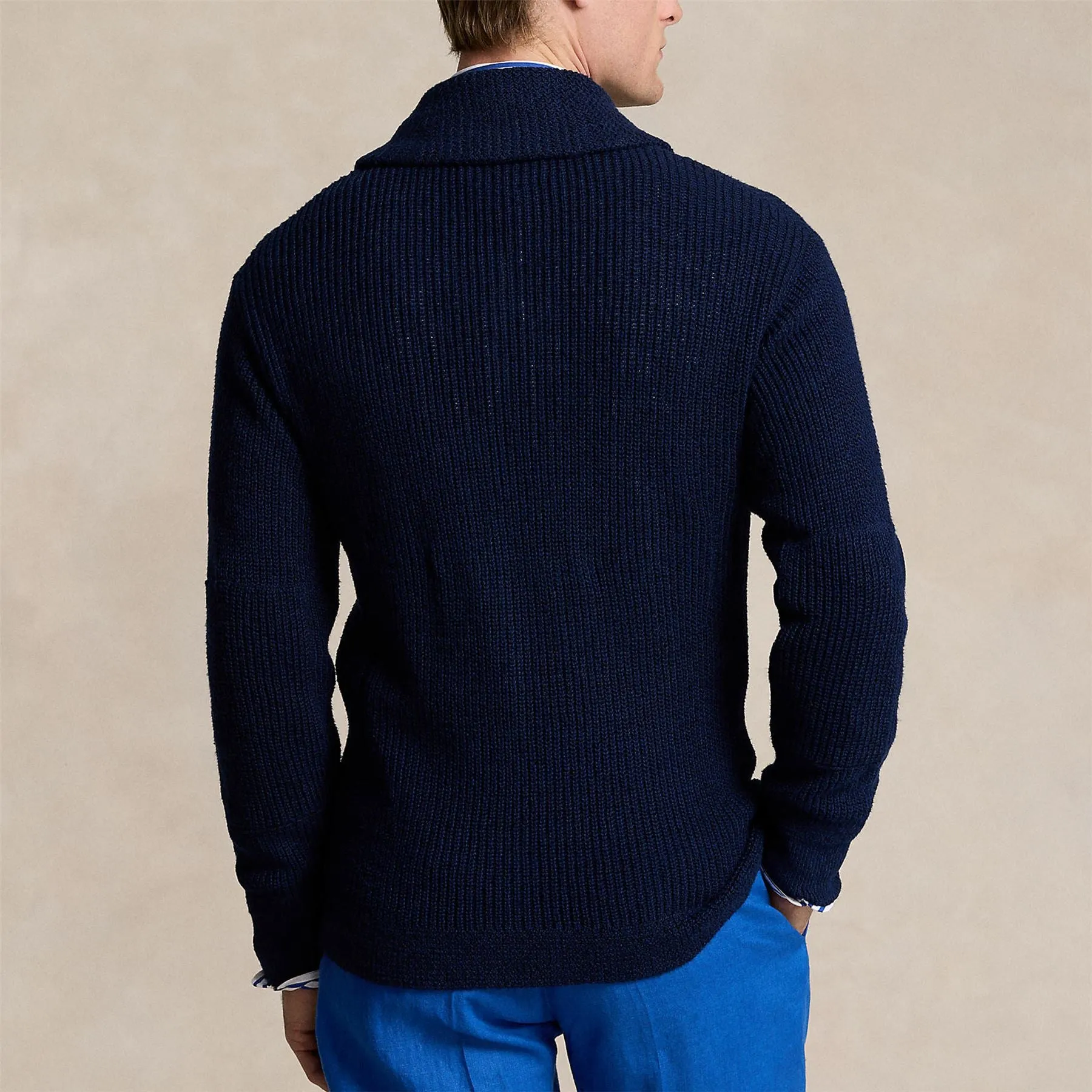 Shawl Cardigan Bright Navy - SS24