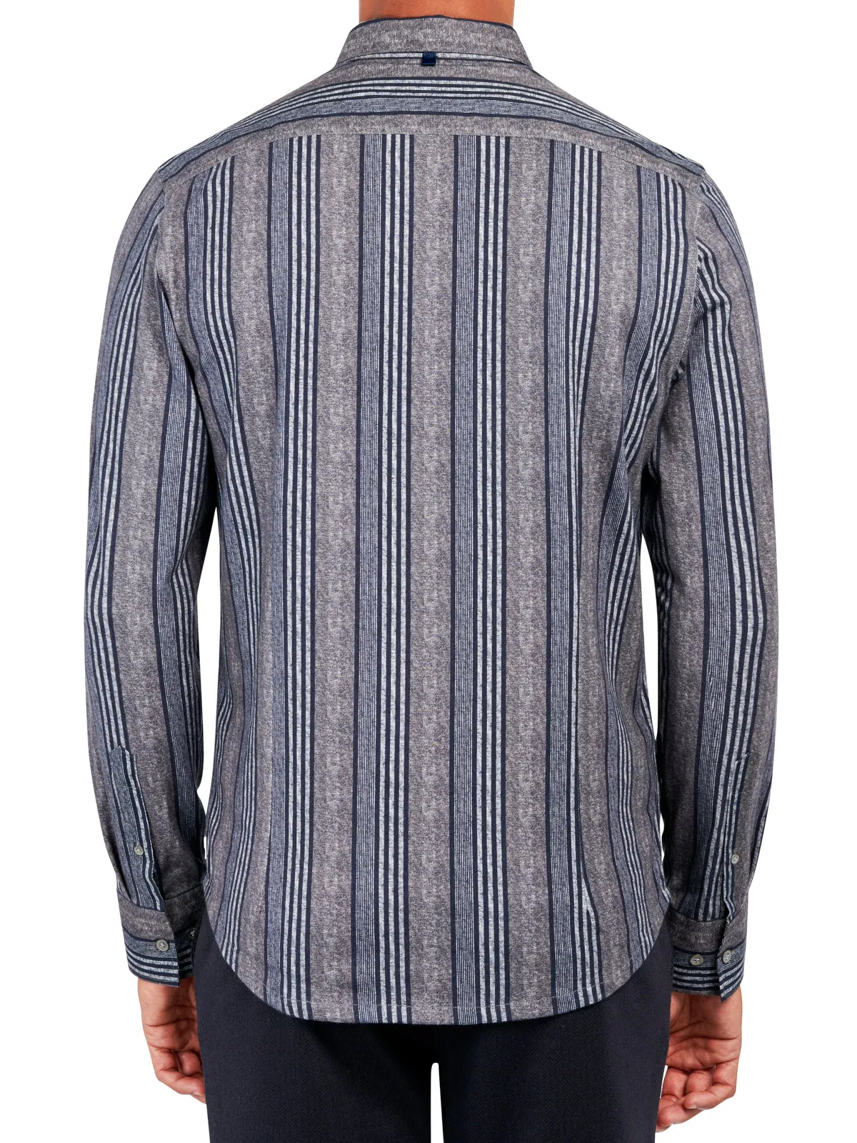 Texture Stripe Reworked Shirt