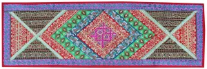 Wall Hanging Tapestry Runner India Decor Ethnic (59 x 19 inches)