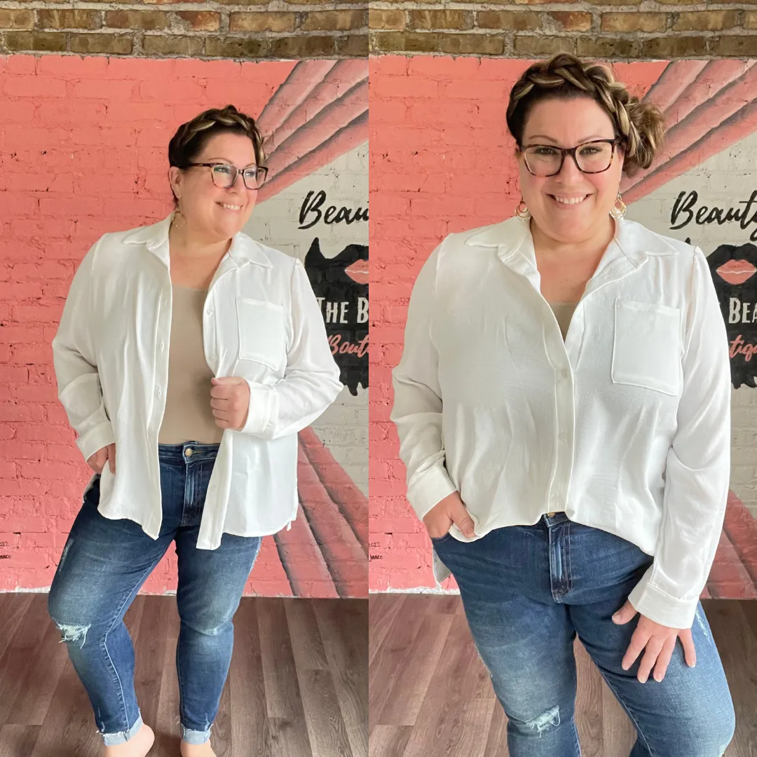 Your Best Day Button Down Tunic